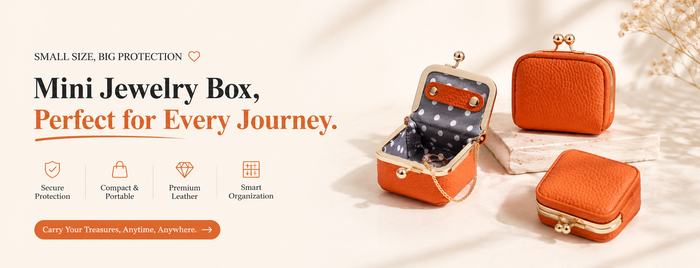 Mini Jewelry Box: The Travel Essential That Keeps Jewelry Tangle-Free