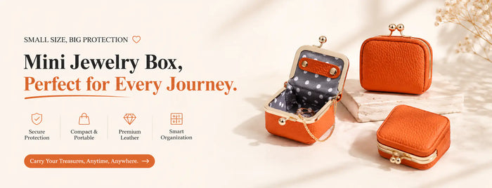 Mini Jewelry Box: The Travel Essential That Keeps Jewelry Tangle-Free