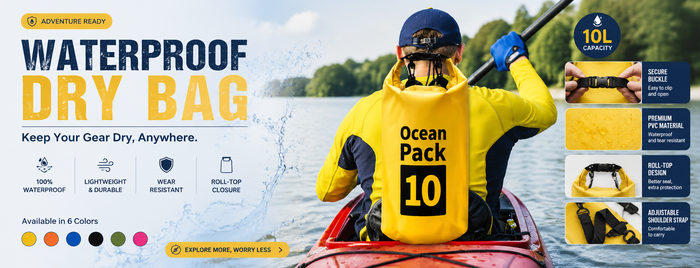 Why the Roll-Top Dry Bag Is the Travel Essential You Need to Keep Gear Dry