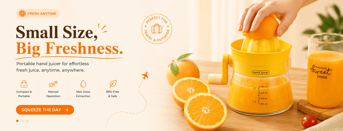 Fresh Juice, No Electricity Needed - HIFIVE.fine