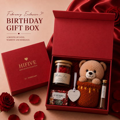 February Birthday Gift Box