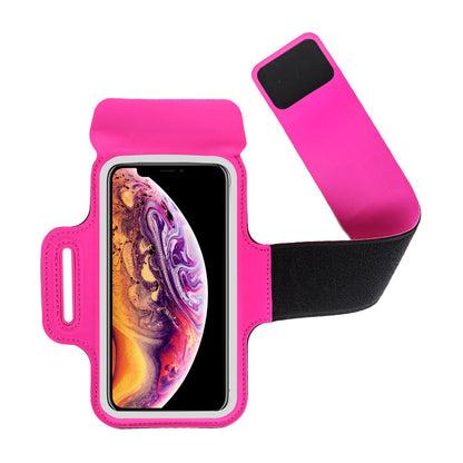 Running Phone Holder – Universal Adjustable Armband. Suitable for Gym, Jogging, Hiking, Running, Sports, and Walking Workouts. Phone Arm Pouch – Fits Mobile Phones Up to 7 Inches.