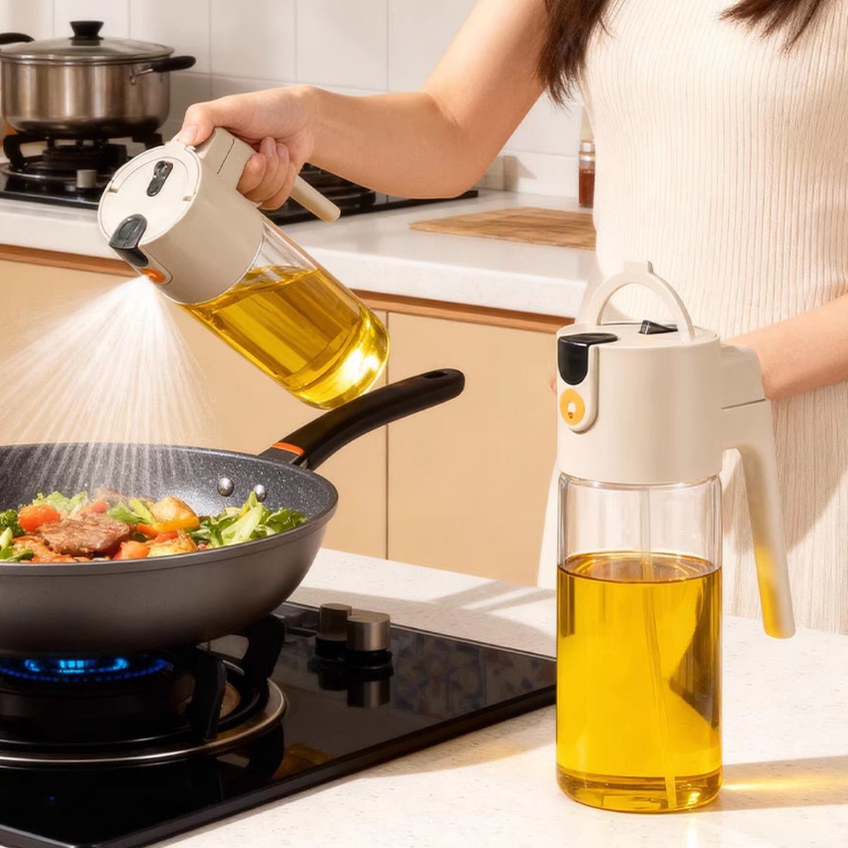 600ml Olive Oil Spray Bottle - HIFIVE.fine