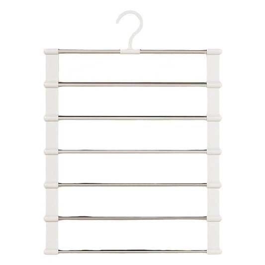 7 Layers Trouser Hanger Stainless Steel Pants Rack - HIFIVE.fine