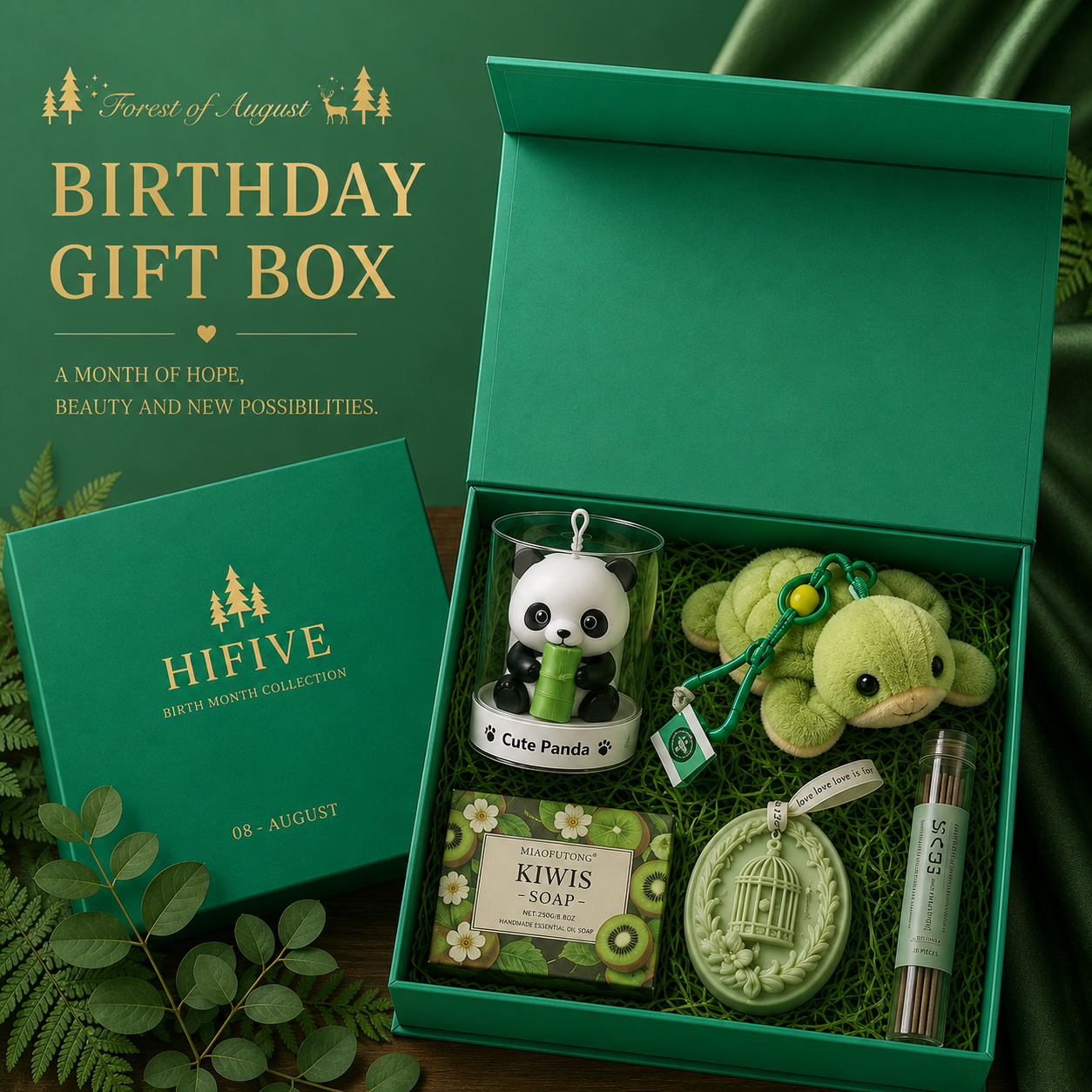 August Birthday Gift Box