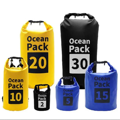  Dry Bag Waterproof ,Roll Top Dry Compression Bag Keeps Gear Dry and Long Adjustable Shoulder Strap for Outdoor Water Sports,Boating,Kayaking,Rafting,Fishing