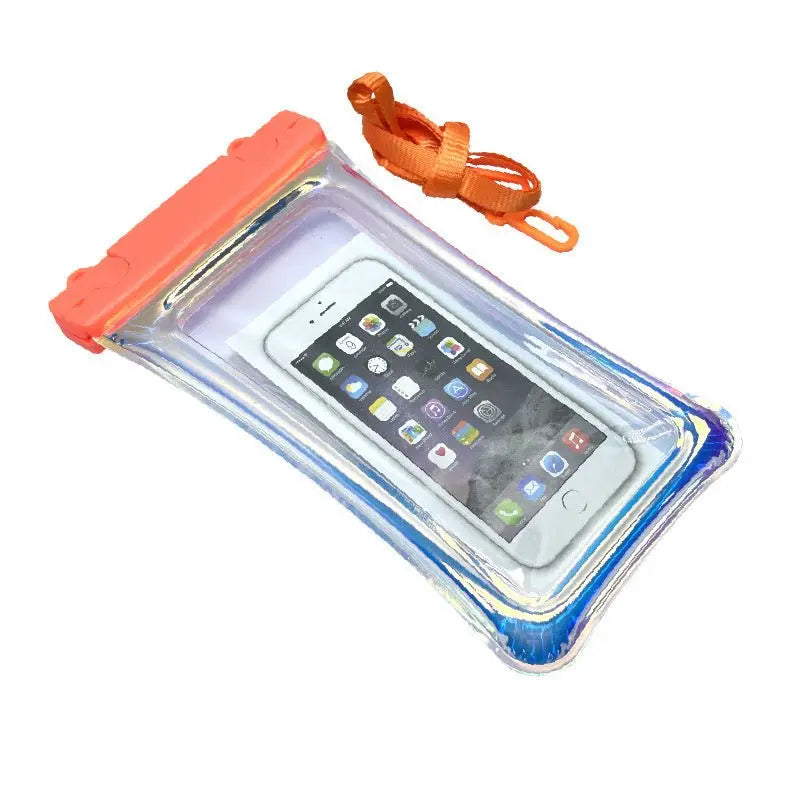  Floating Waterproof Phone Pouch, Water Proof Phone Case Up to 7",Cell Phone Dry Bag for Beach, Cruise, Kayak, Cruise Essential-Touchscreen Friendly