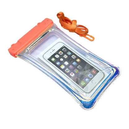  Floating Waterproof Phone Pouch, Water Proof Phone Case Up to 7",Cell Phone Dry Bag for Beach, Cruise, Kayak, Cruise Essential-Touchscreen Friendly
