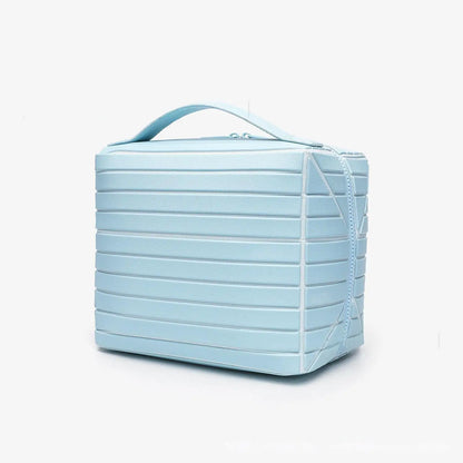 Foldable Makeup Bag for Travel and Daily Cosmetic Storage