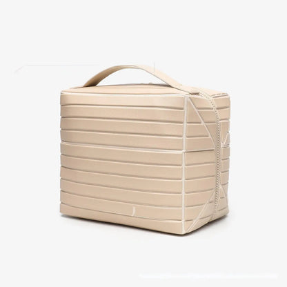Foldable Makeup Bag for Travel and Daily Cosmetic Storage