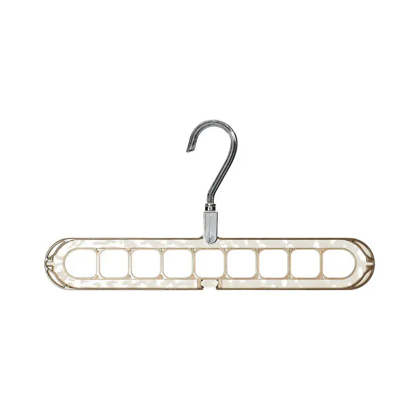 Hangers 9-Hole Coat Hanger Rack Organizer Rotate Multi for Closet Space Saving