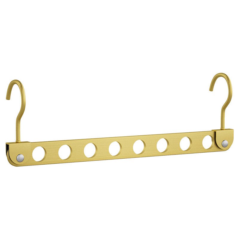 Aluminum Alloy 9 - Hole Clothes Hanger - HIFIVE.fine