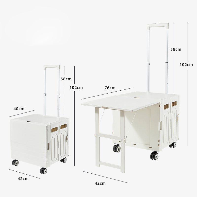 Foldable Camping Wagon with Table - HIFIVE.fine