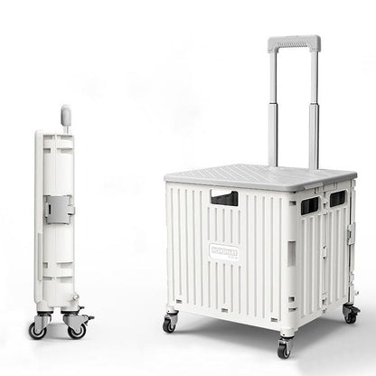 Foldable Utility Cart with Wheels - HIFIVE.fine