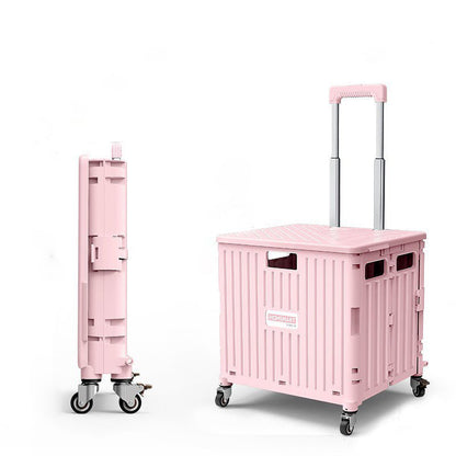 Foldable Utility Cart with Wheels - HIFIVE.fine