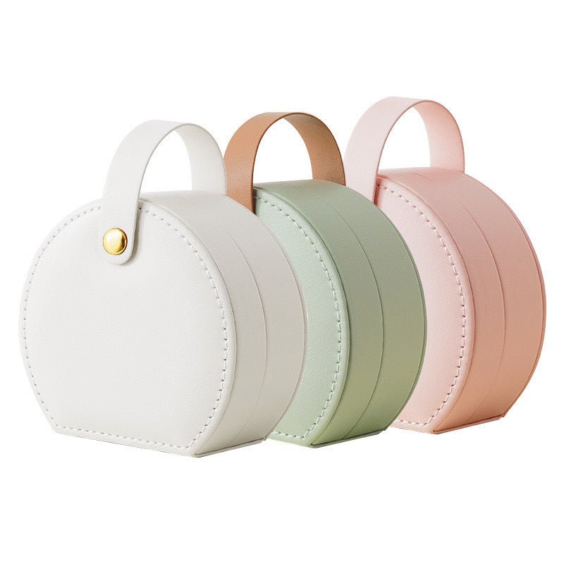 Portable PU Leather Jewelry Organizer - HIFIVE.fine