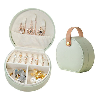 Portable PU Leather Jewelry Organizer - HIFIVE.fine