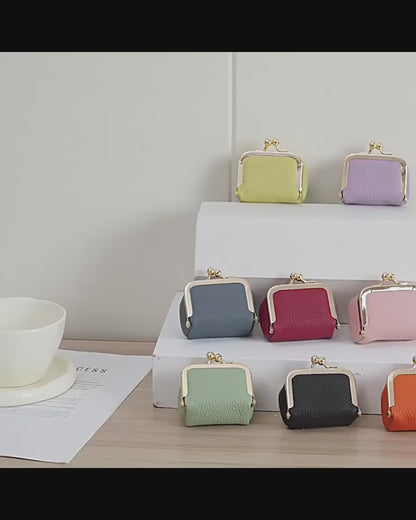 Jewelry Box with Lock Small Portable Jewelry Travel Case Genuine Leather Jewellery Box for Rings Coin Earring Purse Mini Organizer Boxes for Women